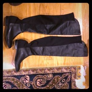 Chinese Laundry over the knee boots - black size 8
